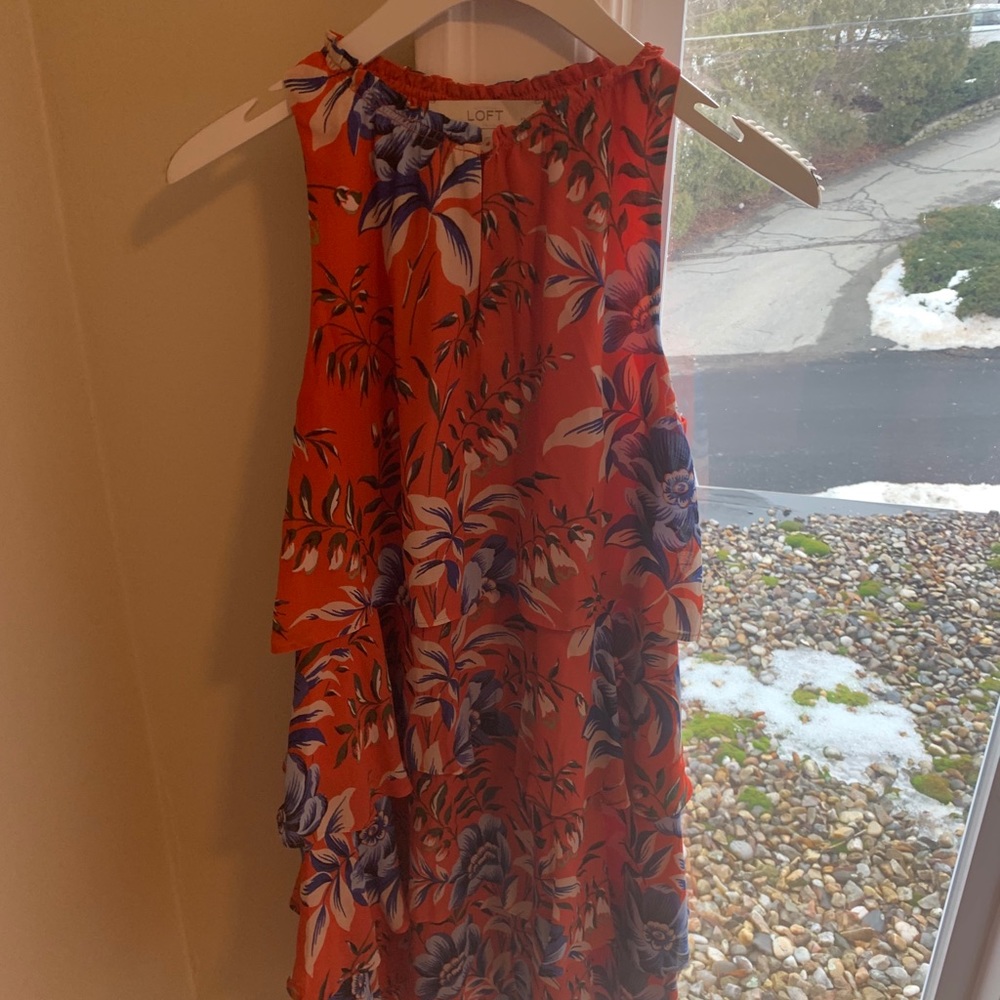 Loft spring/summer sleeveless dress